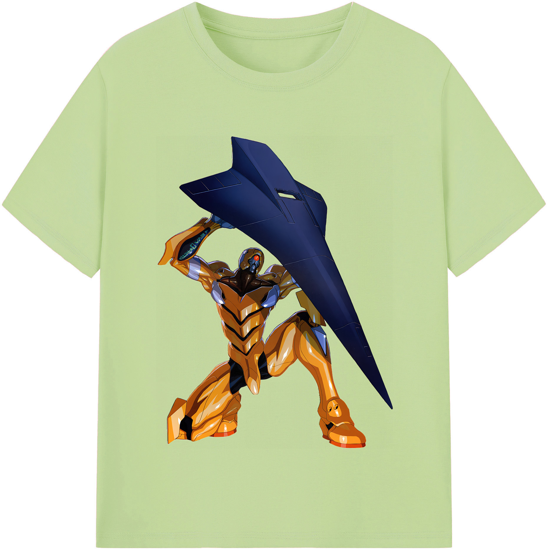 （画像用） EVA 新世紀エヴァンゲリオン 綿100％半袖Tシャツ（フロントプリント）